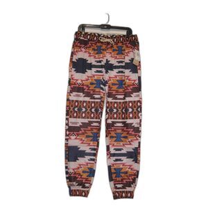 Fresh Prints of Bel-Air Natural Tribal Print Joggers Size M NWT